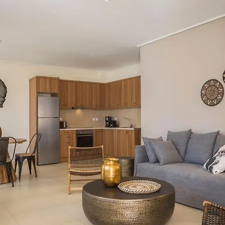 Deluxe Kefalonia Apartment Apartment Crocus 1 Bedroom Shared Pool Sea View Karavomilos