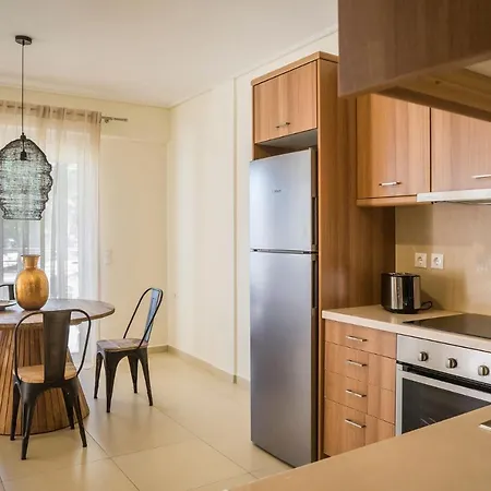 Deluxe Kefalonia Apartment Apartment Crocus 1 Bedroom Shared Pool Sea View Karavomilos Villa *